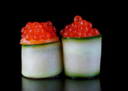œufs mimosa au caviar